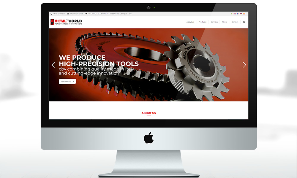 A completely revamped website | Metal World